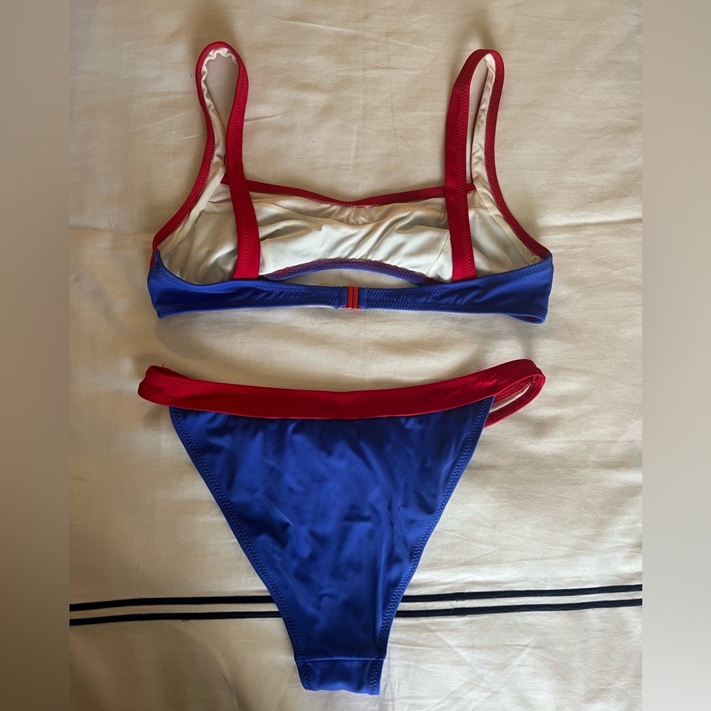 Solid&Striped Bikini Set - Picture 2 of 4